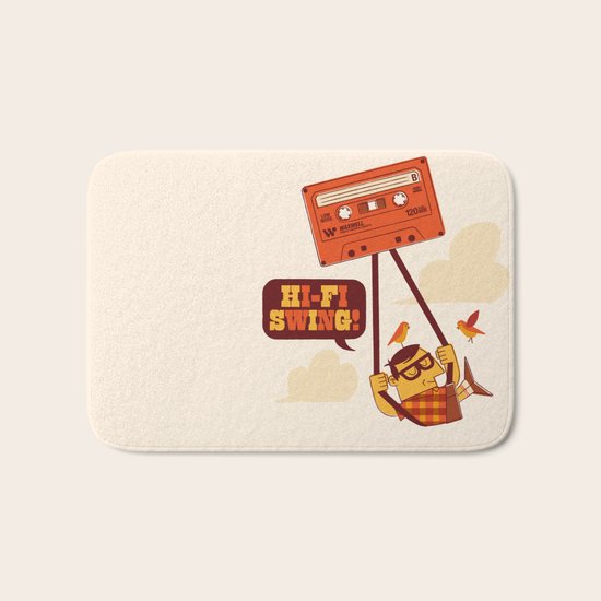 The tapecist Bath Mat