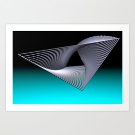 geometric design -814- Art Print