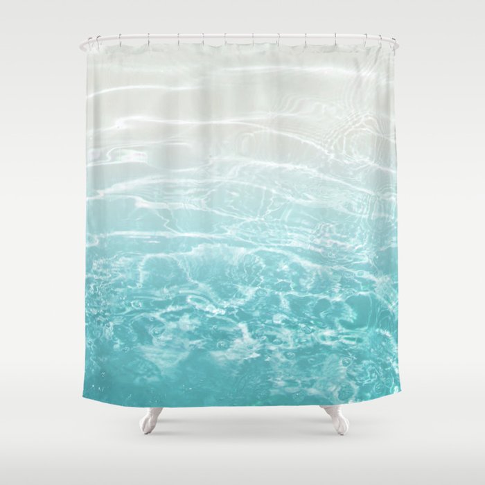 Soft Blue Gray Ocean Dream #1 #water #decor #art #society6 Shower ...