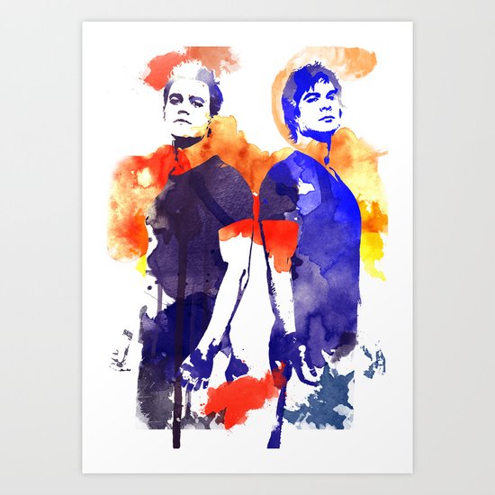 The Salvatore Brothers Art Print