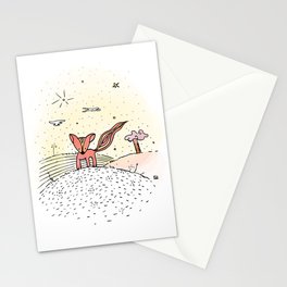 Little Prince Fox Stationery Cards