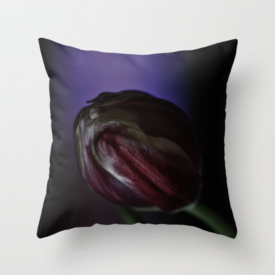 Out of the dark Throw Pillow