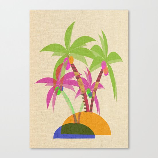 Palms Canvas Print