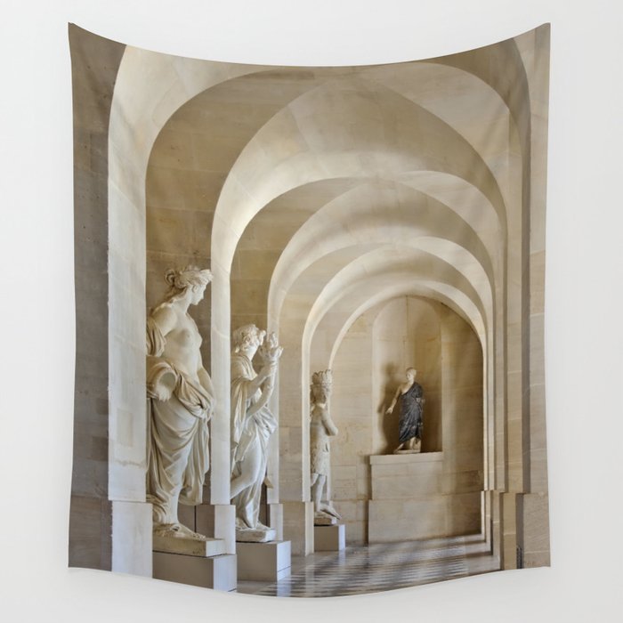 Versailles Palace Galerie Basse Statues Wall Tapestry
