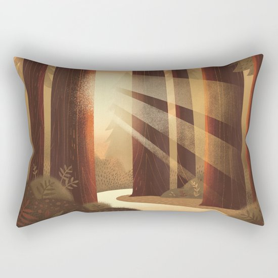 Redwoods Rectangular Pillow