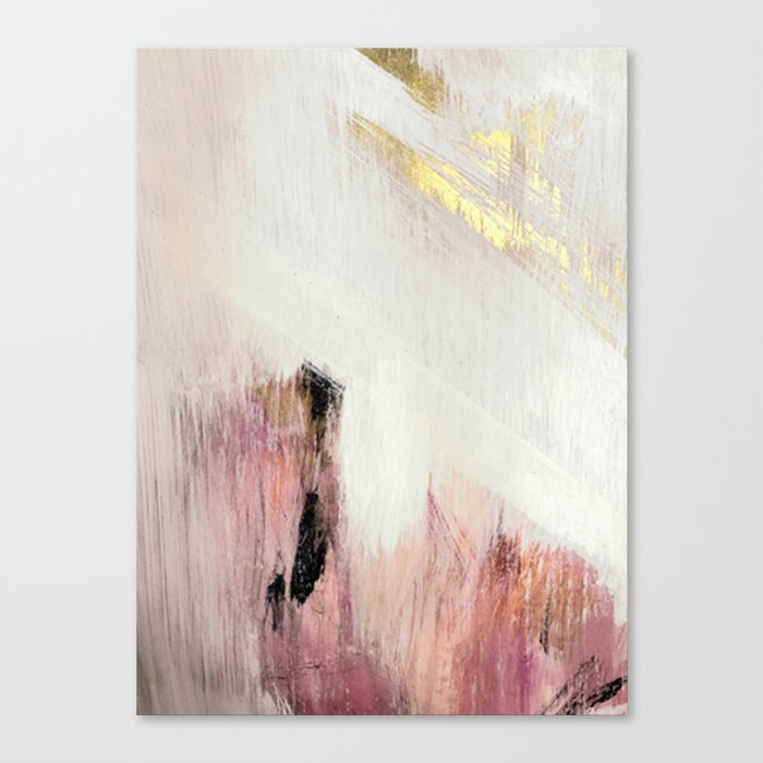 Sunrise 2 A Bright Colorful Abstract Piece In Pink