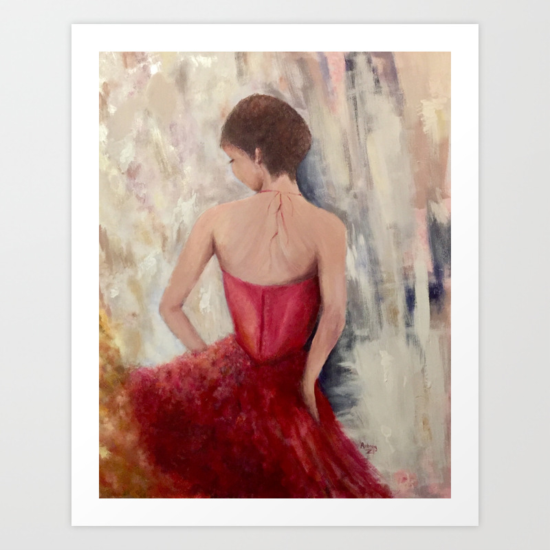 Opulence Ballroom Dancer Art Print By Aubrey1022 Society6