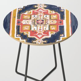 Rugs-Navy Side Table
