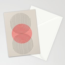 Perfect Touch Peach Stationery Card