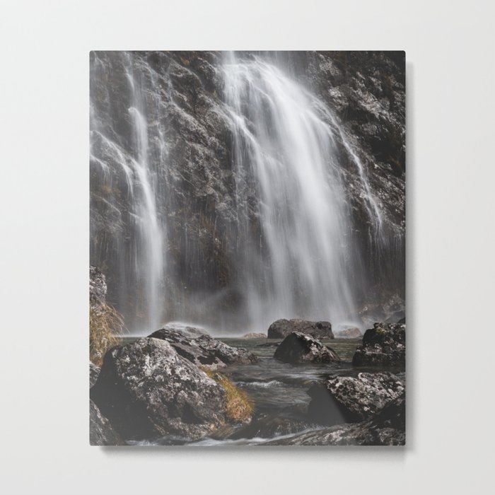 Earland Falls // Routeburn Track Otago NZ Photography Art Print Metal Print