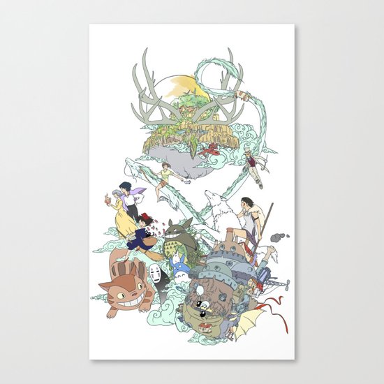 Ghibli Canvas Print