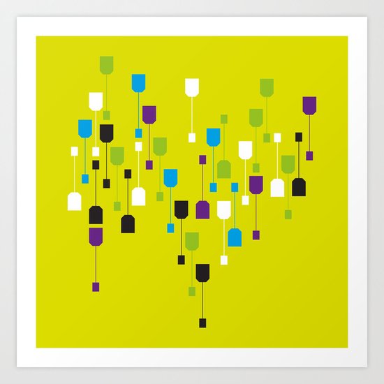 Tea World Art Print