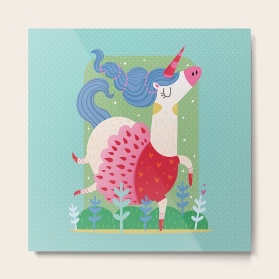 Ballerina Metal Print