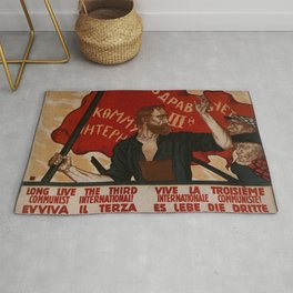 URSS - Soviet Union Poster Rug