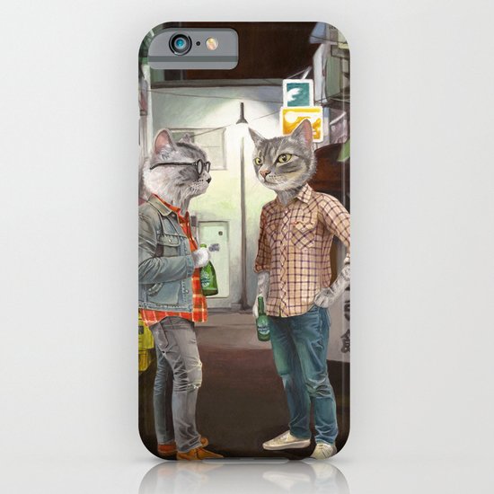 A Cats Night Out iPhone & iPod Case