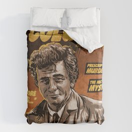 Columbo - TV Show Comic Poster Bettbezug