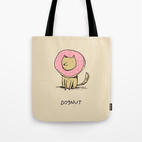 Dognut Tote Bag