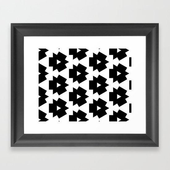Meijer Black & White Framed Art Print