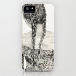 All That Is Left Is The Trace Of A Memory iPhone Case