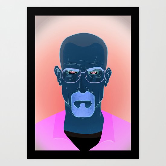 Mr. White Art Print