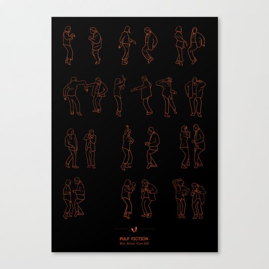 Pulp Fiction Canvas Print
