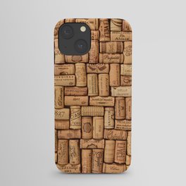 Wine corks -- Italian and French winecorks - nature and travel photography iPhone Case