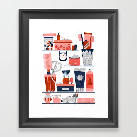 Bathroom Framed Art Print