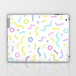 Fig. 051 Memphis Style Rainbow Sprinkles Laptop & iPad Skin