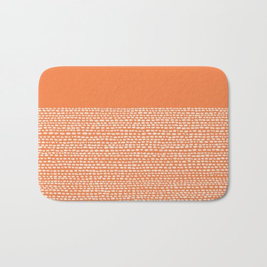 Riverside - Celosia Orange Bath Mat