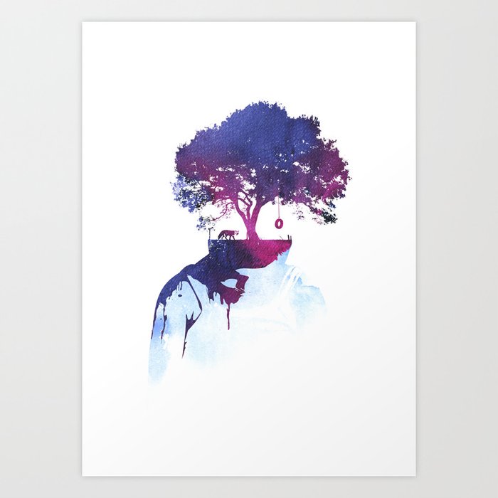 Discover the motif LONELY CHILDHOOD by Robert Farkas as a print at TOPPOSTER