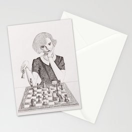 Chess Queen Stationery Cards