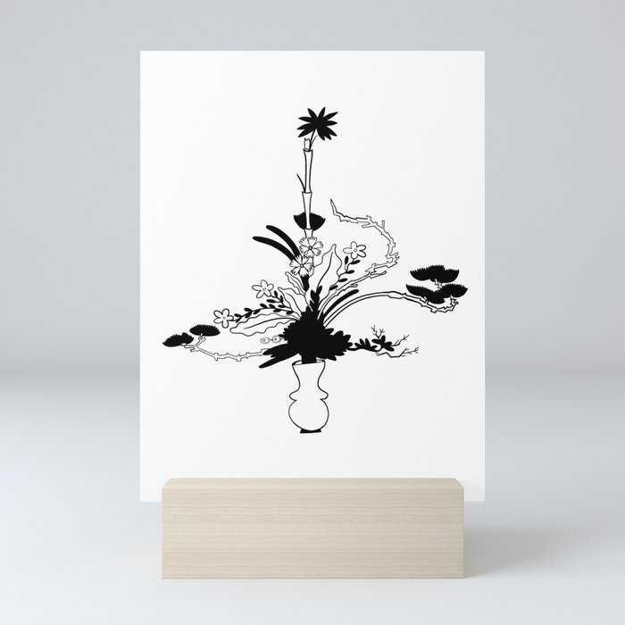 ikebana your life 1 Mini Art Print