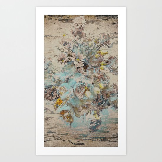 Moonflowers Art Print