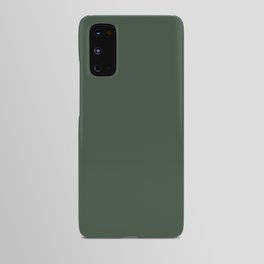 Dark Hunter Green Solid Color Pairs PPG Glidden 2023 Trending Color Pine Forest PPG1134-7 Android Case