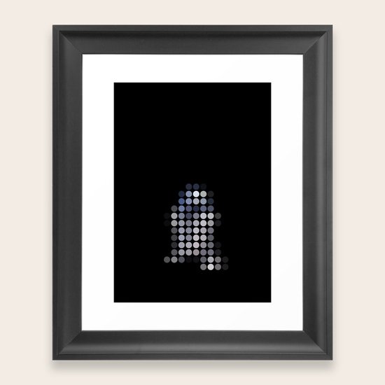 Companion Framed Art Print