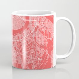 New Orleans - Us Mind City Map F15152 Coffee Mug
