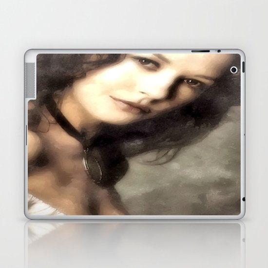 Catherine Zeta Jones Laptop & iPad Skin