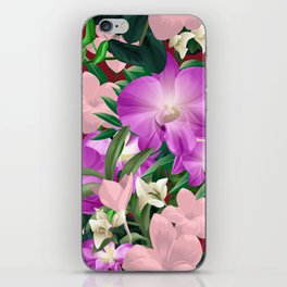 Awesome Purple Flowers iPhone Skin