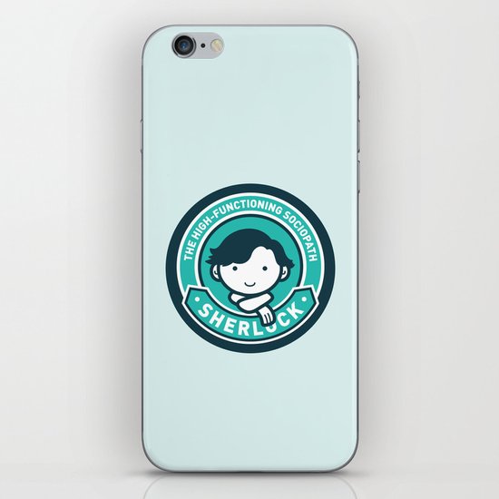 Sherlock iPhone Skin