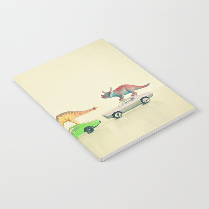 Dinosaurs Ride Cars Notebook