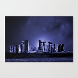 Strange Night at Stonehenge Canvas Print