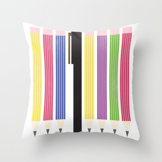Permanent Throw Pillow