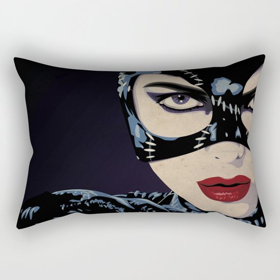 Catwoman Rectangular Pillow