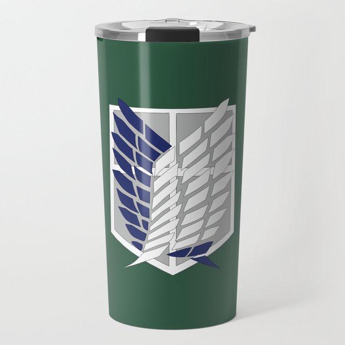 Attack on Titan: Wings Of Freedom Logo Travel Mug