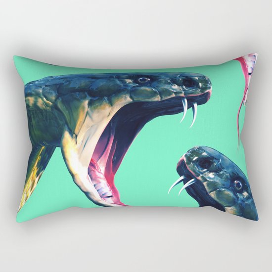 Cobra Rectangular Pillow