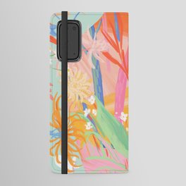 Whimsical Flower Vase Android Wallet Case