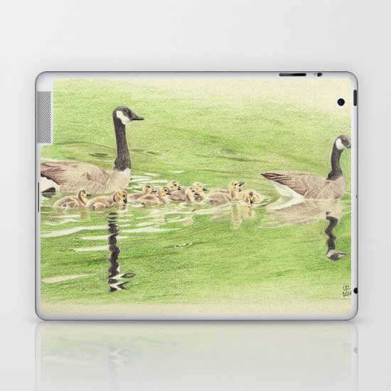 Goose Family Outing Laptop & iPad Skin