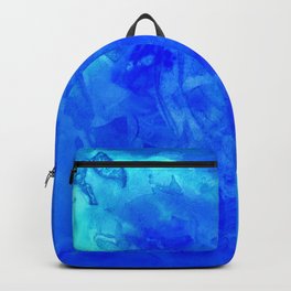 Ice Palace Watercolor Texture Backpack