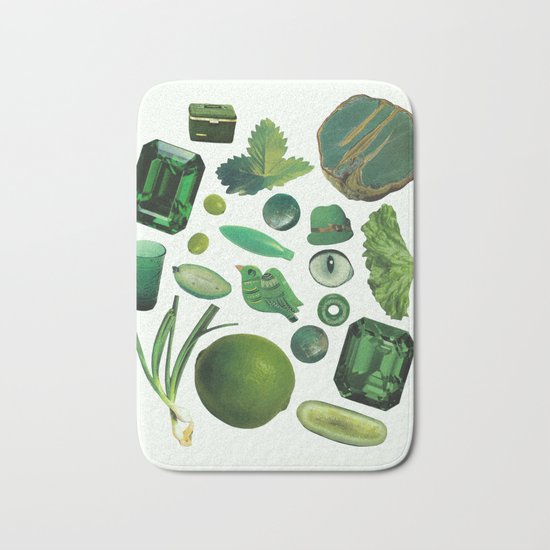 GREEN Bath Mat