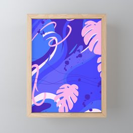 Monstera 2 Framed Mini Art Print